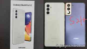 Samsung Galaxy Quantum 2 aka Galaxy A82 5G Launch Tipped for April 23, Specifications and Design Leak