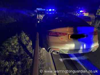 Four men arrested after police pursuit on M6 in Cheshire
