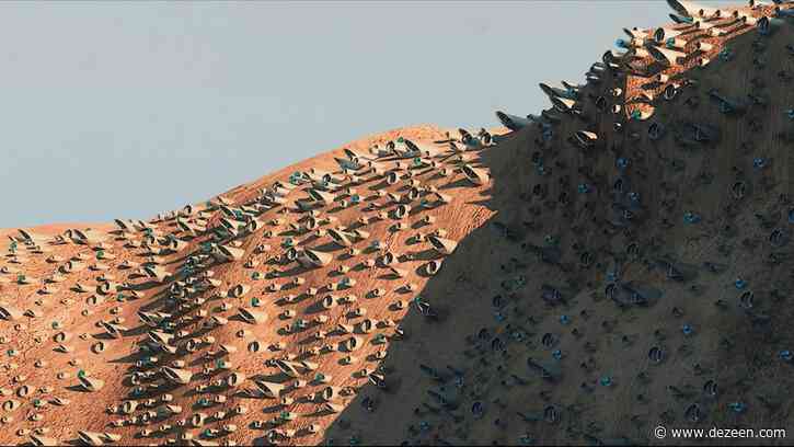 Watch a fly-through of Mars city designed for quarter of a million people