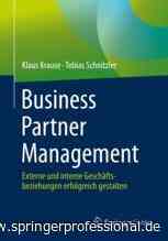 Business Partner Management | springerprofessional.de - Springer Professional