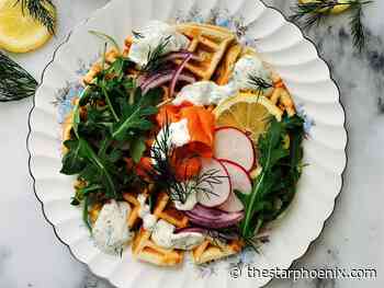Kohlman: Smoked salmon and cream cheese waffles make a delightful savoury brunch