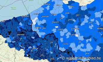 Online Covid-19 kaart bewijst: besmettingsgraad in Vlaamse grensgemeenten beduidend lager dan bij Franse buren