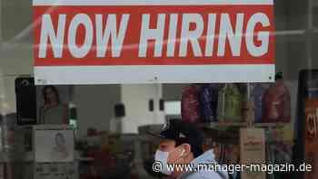 US-Arbeitslosenzahl steigt zweite Woche in Folge