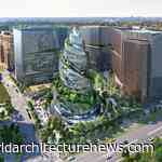 LEED Platinum helix design unveiled for Amazon’s HQ in Virginia by NBBJ