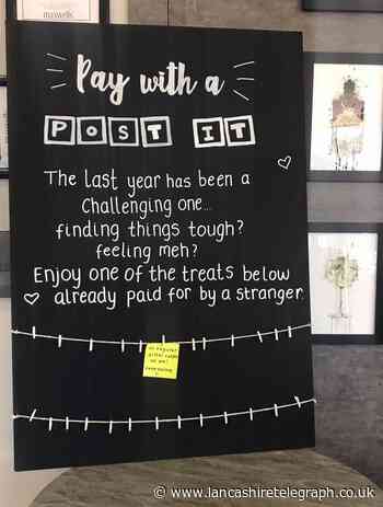 Clitheroe pub launches 'pay it with a post-it' scheme to help people