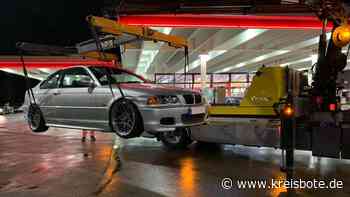 Polizeikontrollen der Autoposer- und Tuningszene in Olching - Kreisbote