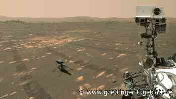 Mars-Rover „Perseverance“ macht Selfie mit Hubschrauber „Ingenuity“