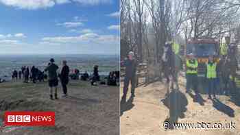 Covid: Police break up illegal gathering at Rivington beauty spot