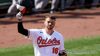 Orioles' Trey Mancini gets standing ovation during first home game at Camden Yards since cancer diagnosis