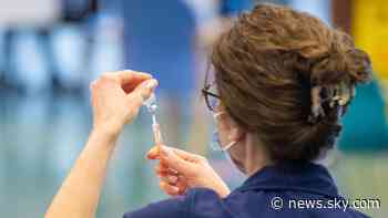 COVID-19: Areas with the highest and lowest coronavirus vaccination rates for over-50s revealed - Sky News