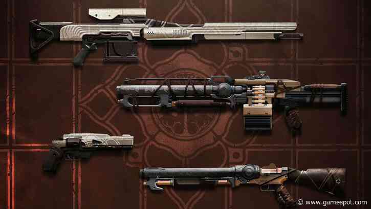 Destiny 2's New Iron Banner Guns Revealed For Next Season