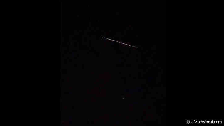 UFOs? Mysterious Series Of Lights Spotted Streaking Across Texas Skies