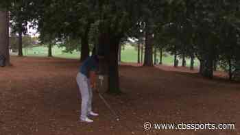 Masters 2021: Watch as Jordan Spieth drills ball off tree, triple bogeys No. 9 after missing two putts