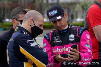 Castroneves Starts Getting Acclimated to New Team, Color