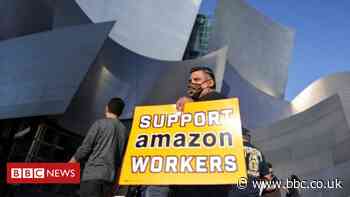 Amazon holds early lead in historic union election