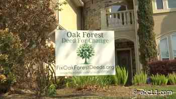 Oak Forest residents in Houston hope to rewrite racist deeds across Texas - KTRK-TV
