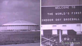 ABC13 archives: Looking back at the first Houston Astros game ever played in the Astrodome in 1965 - KTRK-TV