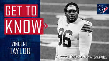 Get to know Houston Texans defensive lineman Vincent Taylor, signed as an unrestricted free agent on March 22, 2021. - HoustonTexans.com