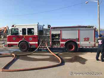 Rochester firefighters put out small fire in scrapyard on Steel Street
