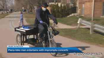 Man on a mission to spread music | Watch News Videos Online - Globalnews.ca