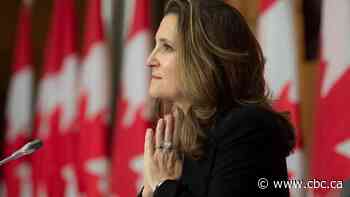 Freeland says COVID-19 has created a 'window of opportunity' to launch national child-care program