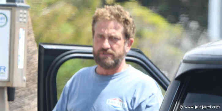 Gerard Butler Heads Out for a Ride in Malibu