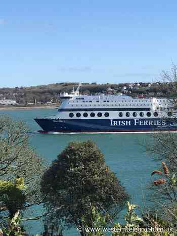 Newest addition to the Irish Ferries fleet arrives in Pembroke Dock - Western Telegraph