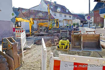 Auf den Baustellen in Stadt und Kreis Aschaffenburg wird bereits gearbeitet - Main-Echo