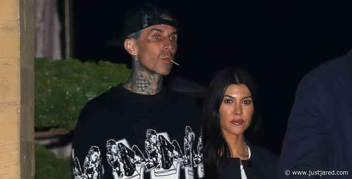 Travis Barker Gets Girlfriend Kourtney Kardashian's Name Tattooed on His Chest!