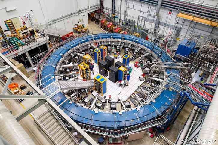 A tiny, wobbling muon just shook particle physics to its core - Space.com