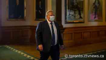 Ontario Premier Doug Ford receives first dose of AstraZeneca vaccine
