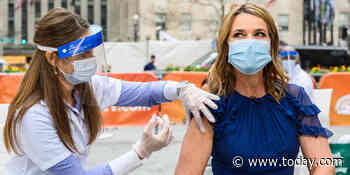 Watch the TODAY team get COVID-19 vaccinations live on-air
