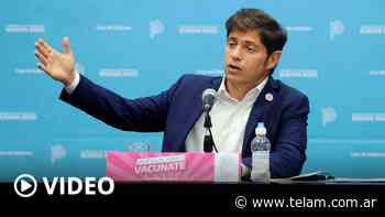 Kicillof anunció nuevas medidas para Buenos Aires: "No es una ola, es un tsunami" - Télam