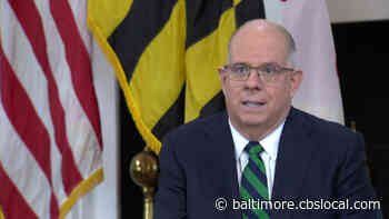 WATCH LIVE: Gov. Larry Hogan To Hold Press Conference At 1:30 p.m.