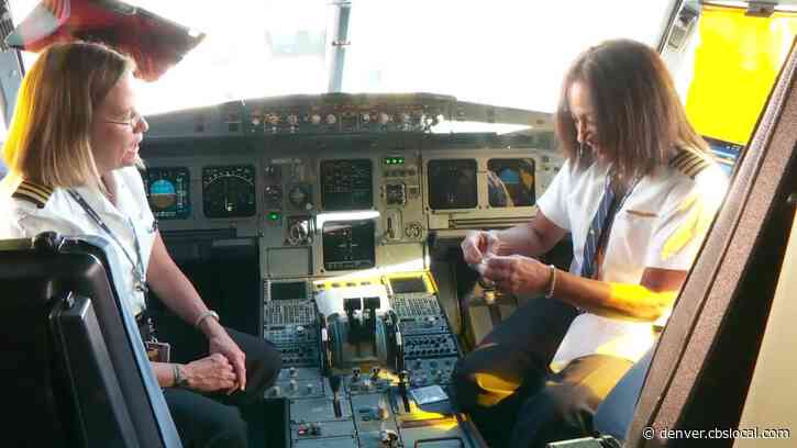 ‘Go For It, You’re Limitless’: All-Female Flight Crew At Denver International Airport Encourages Women To Join Aviation Industry