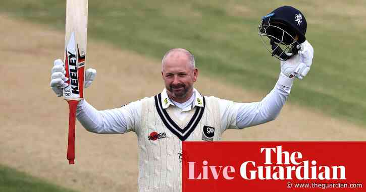 Vince and Westley score first double tons of county season – as it happened