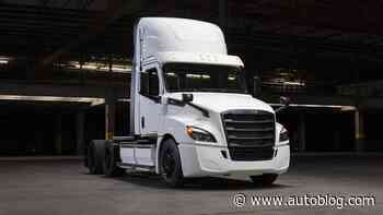 Freightliner electric semi and commercial trucks available to order