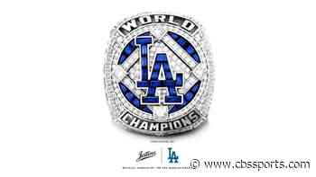 LOOK: Dodgers receive World Series rings during championship ceremony at home opener in Los Angeles