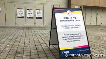 Two staff members at city-run vaccine clinics test positive for COVID-19