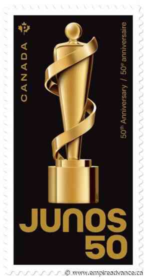 Canada Post issues commemorative Juno Awards stamp for golden anniversary - Virden Empire Advance