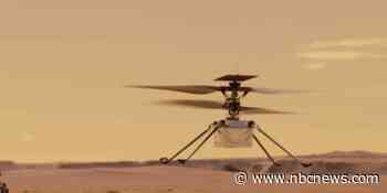 NASA helicopter set for historic first flight on Mars
