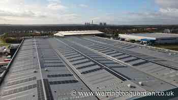 4400 solar panels installed at Amazon Warrington warehouse - Warrington Guardian