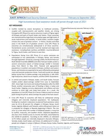 East Africa Food Security Outlook, February to September 2021 - Burundi - ReliefWeb