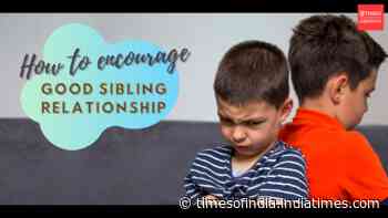 How to encourage a good sibling relationship