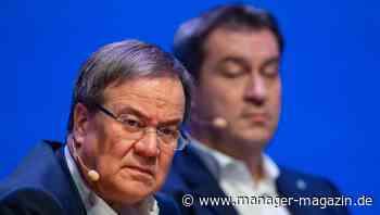 Armin Laschet oder Markus Söder: CDU-Politiker drängen auf schnelle Entscheidung der K-Frage