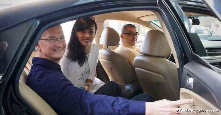 Apple-backed Chinese ride service Didi Chuxing files privately for IPO with ~$100B valuation