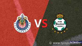 Chivas y Santos Laguna se reparten los puntos y empatan 1-1 - TyC Sports