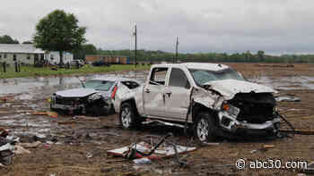 Severe storms pound the South, another round expected