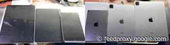Leaked images of next-gen iPad Pro and iPad mini chassis posted online