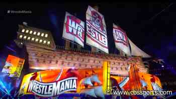 WWE WrestleMania 37 stage reveal: Elaborate set design with huge screens, pirate ship in Raymond James Stadium